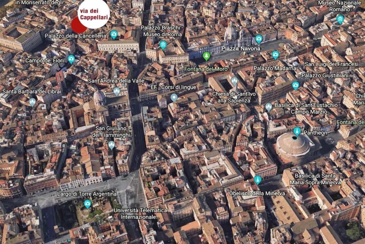 Delizioso Appartamento A Campo De' Fiori Rom Exterior foto